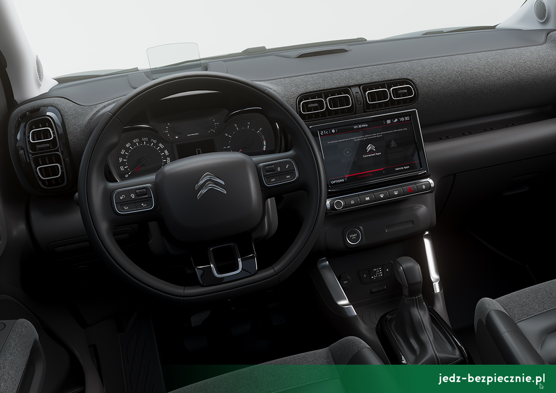 Premiera tygodnia - Citroen C3 Aircross - kokpit